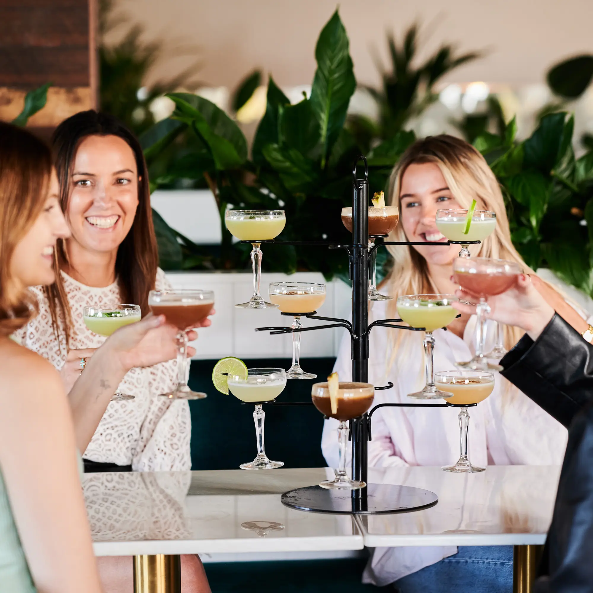 women enjoying daiquiri tree