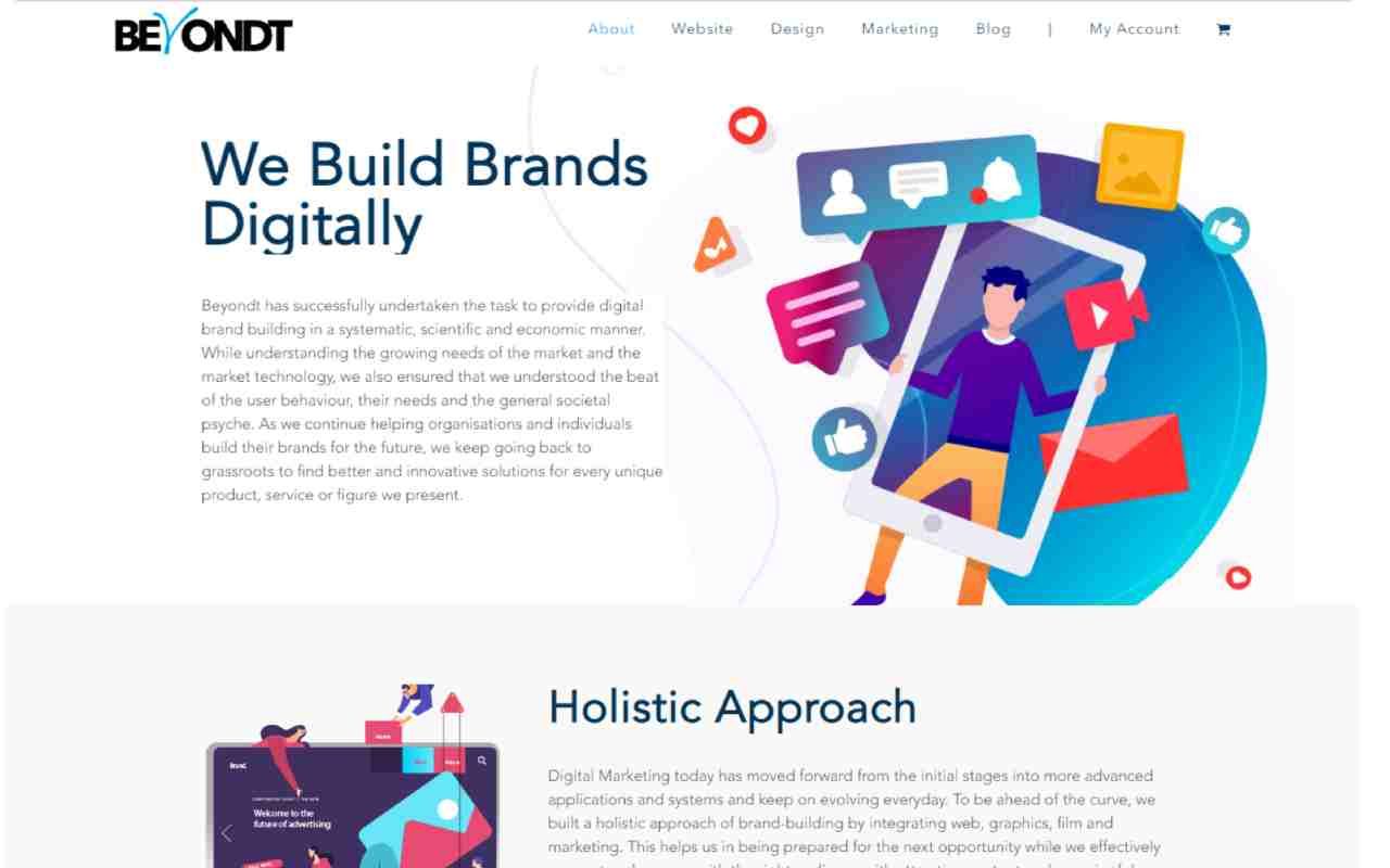 Beyondt – Business / Corporate Website