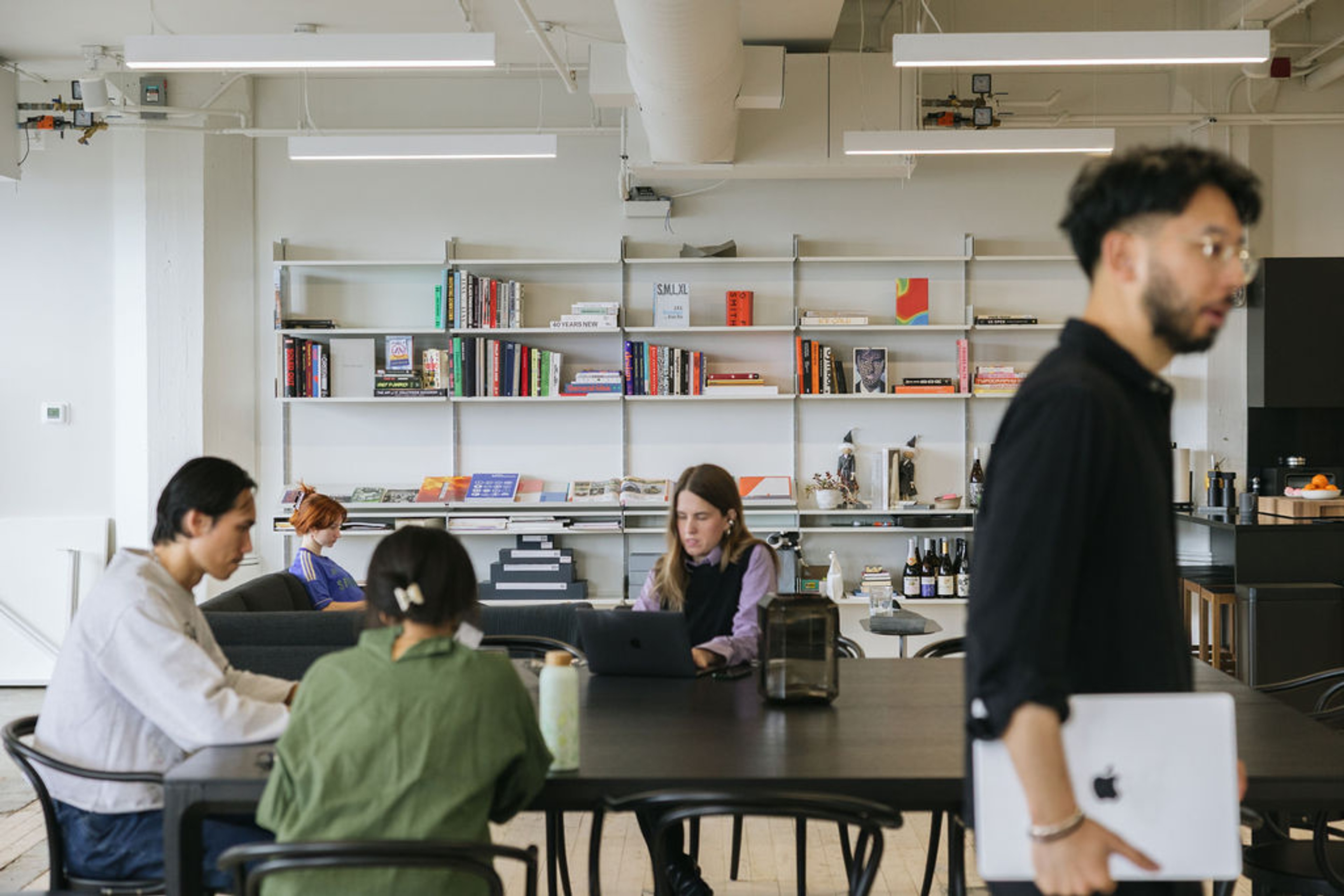 People sitting around table
