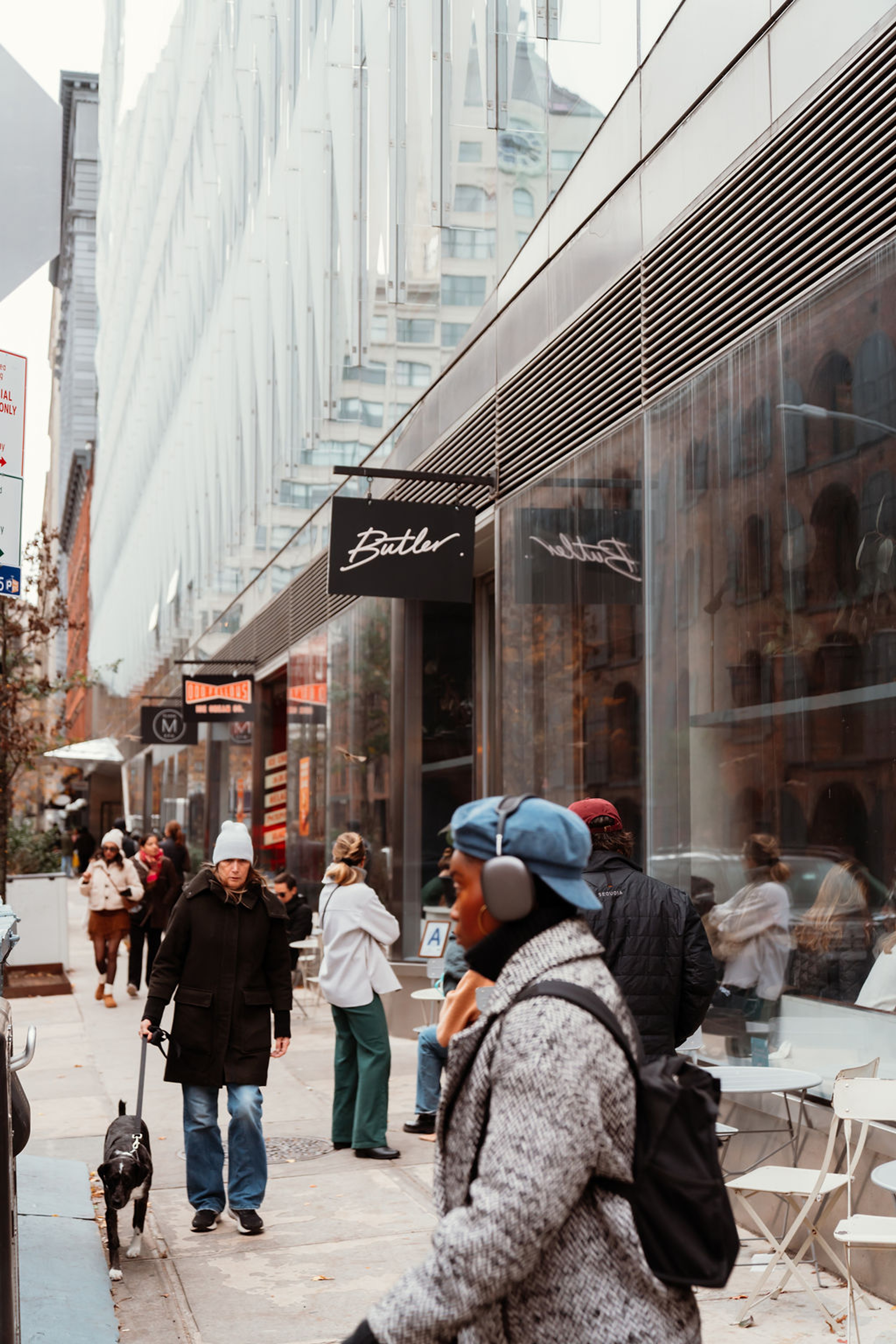 Exterior of Butler Coffee Shop