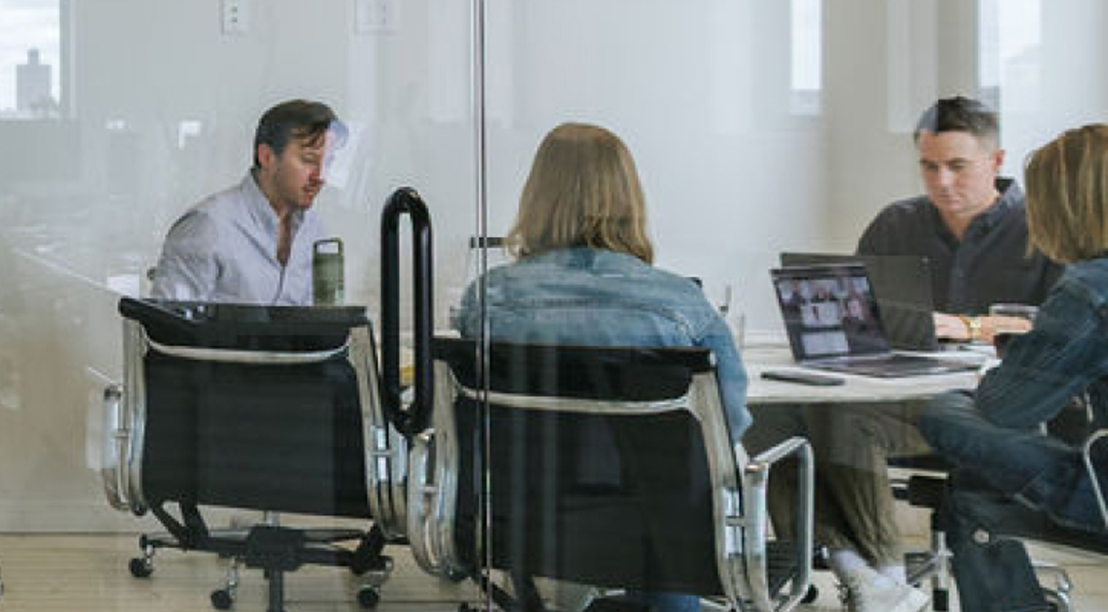 Glass Fronted Meeting Rooms