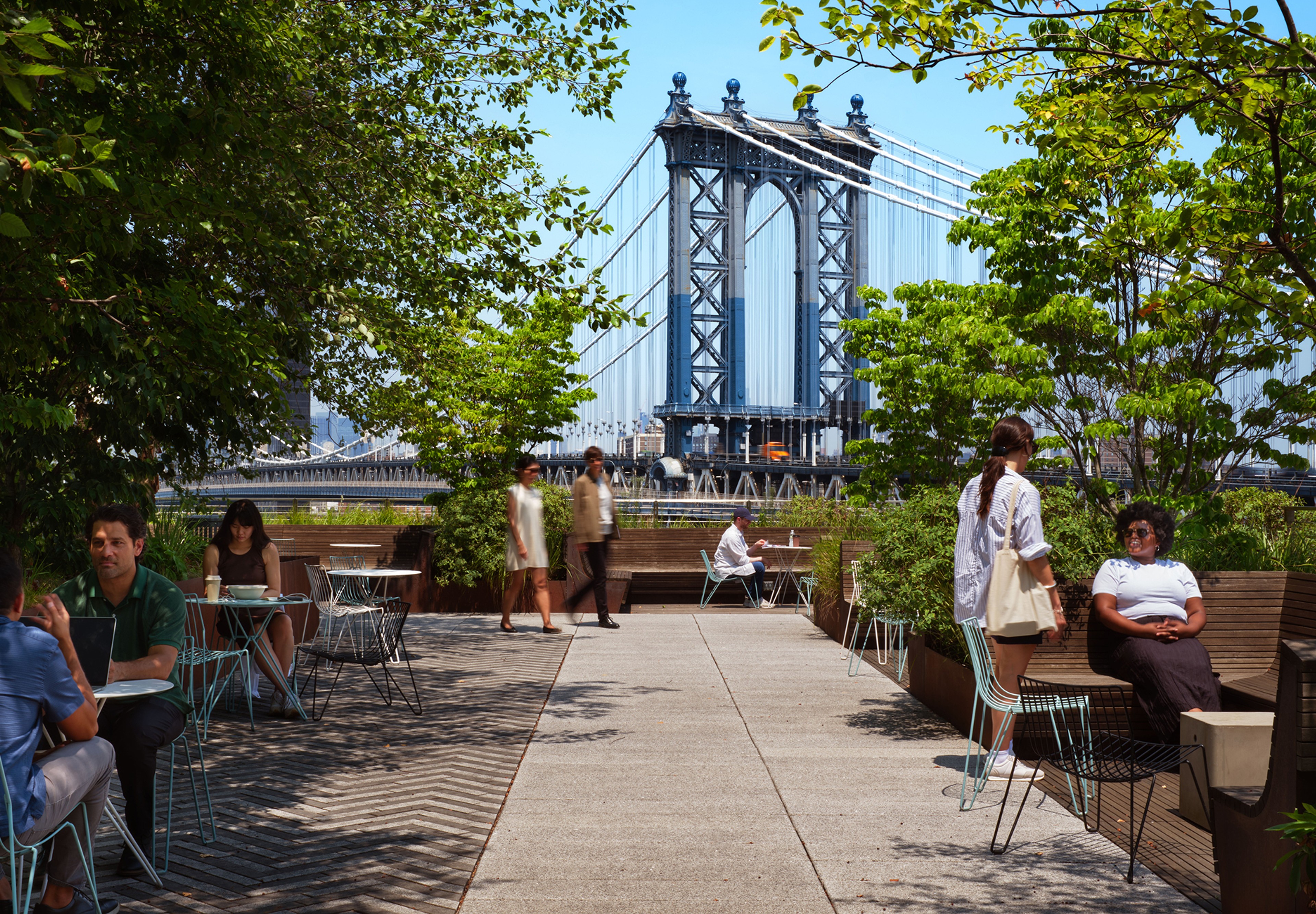 DUMBO office rooftop