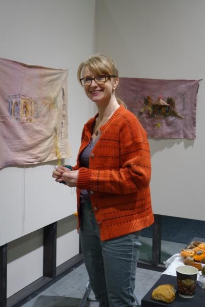 Tekstilkunstner Kristine Fornes