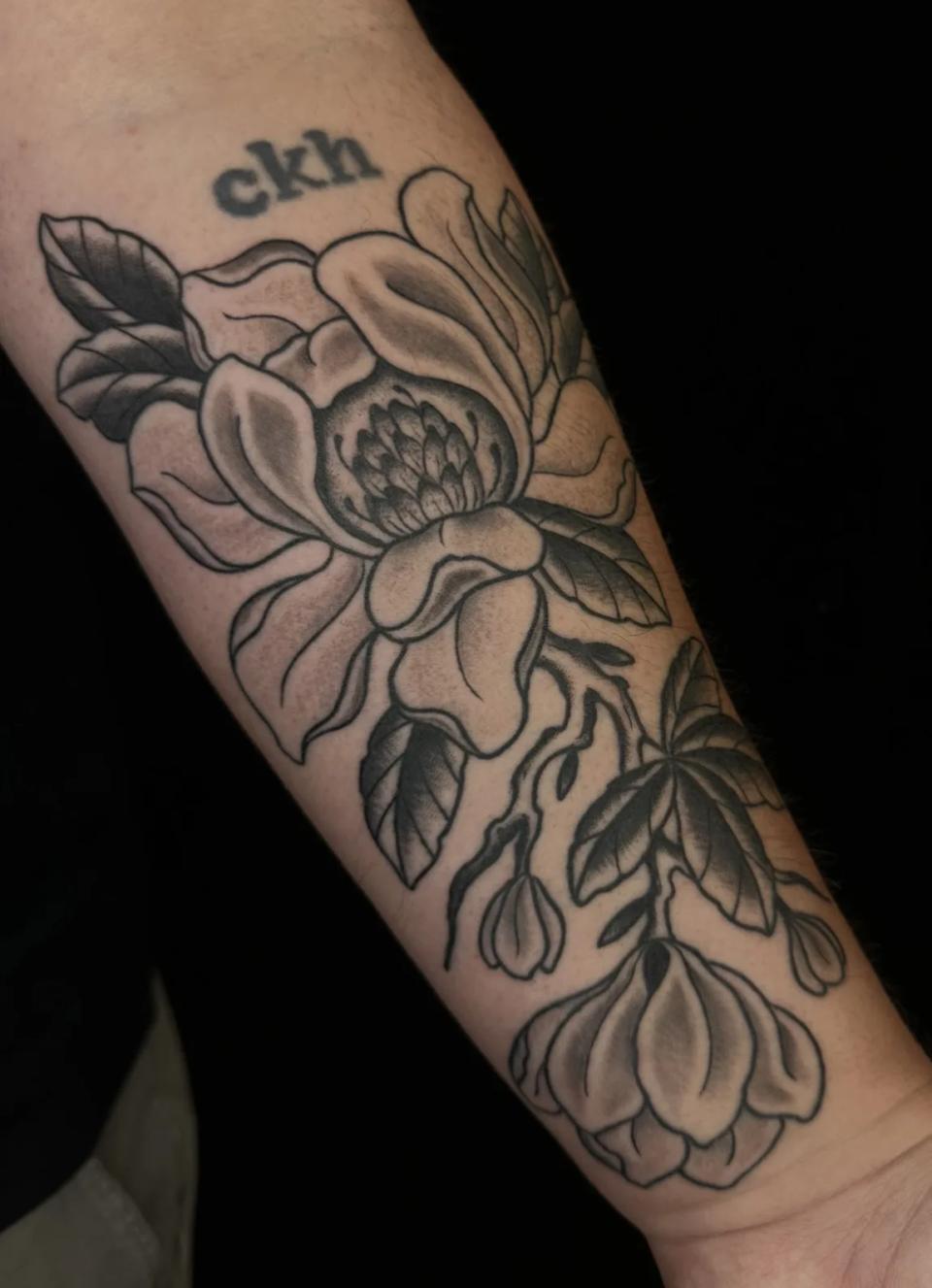 Flower tattoo