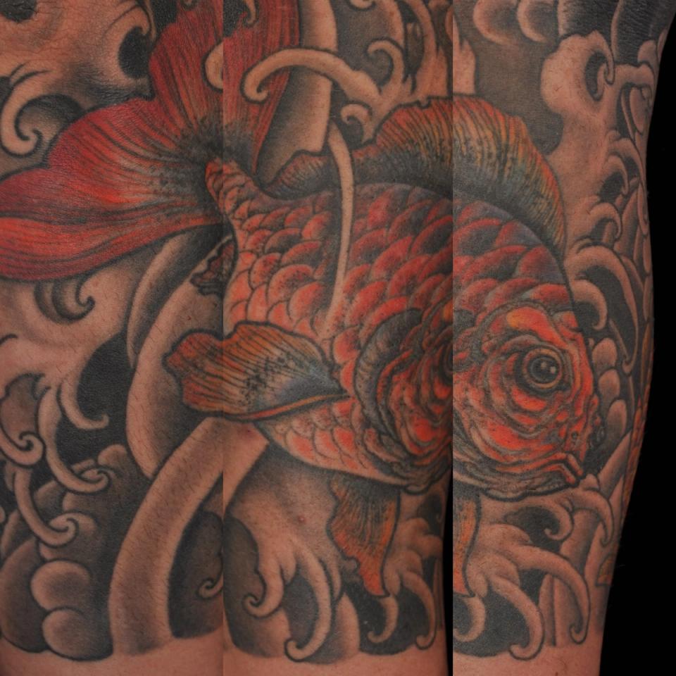 Goldfish tattoo