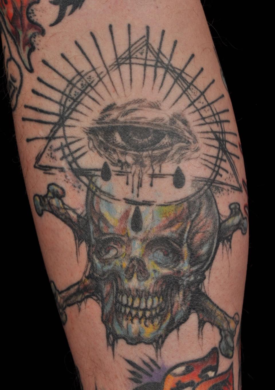 Skull tattoo