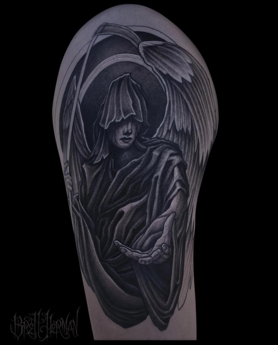 Angel of Death tattoo