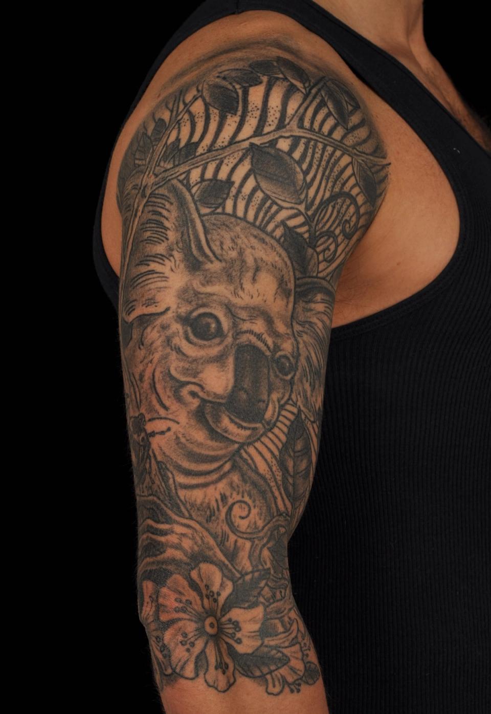 Koala tattoo