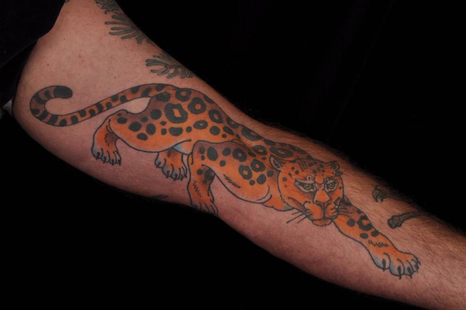 Leopard tattoo
