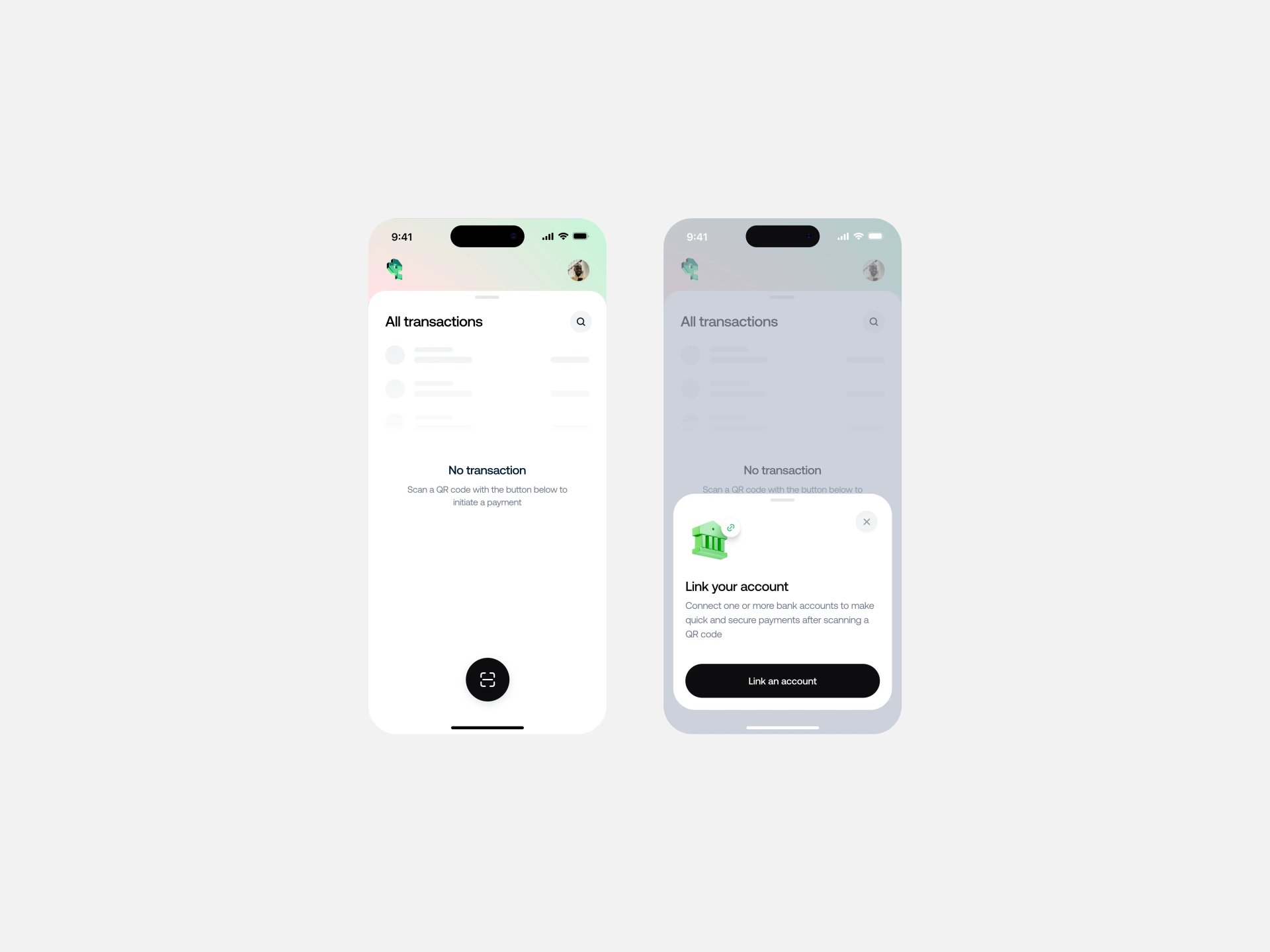 NQR — Fintech, UI Design, UX Design, Product Design