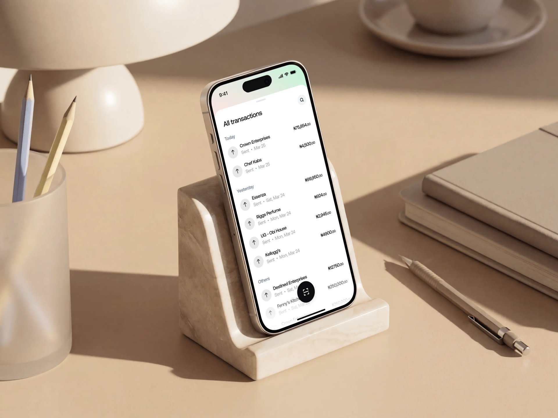 NQR — Fintech, UI Design, UX Design, Product Design