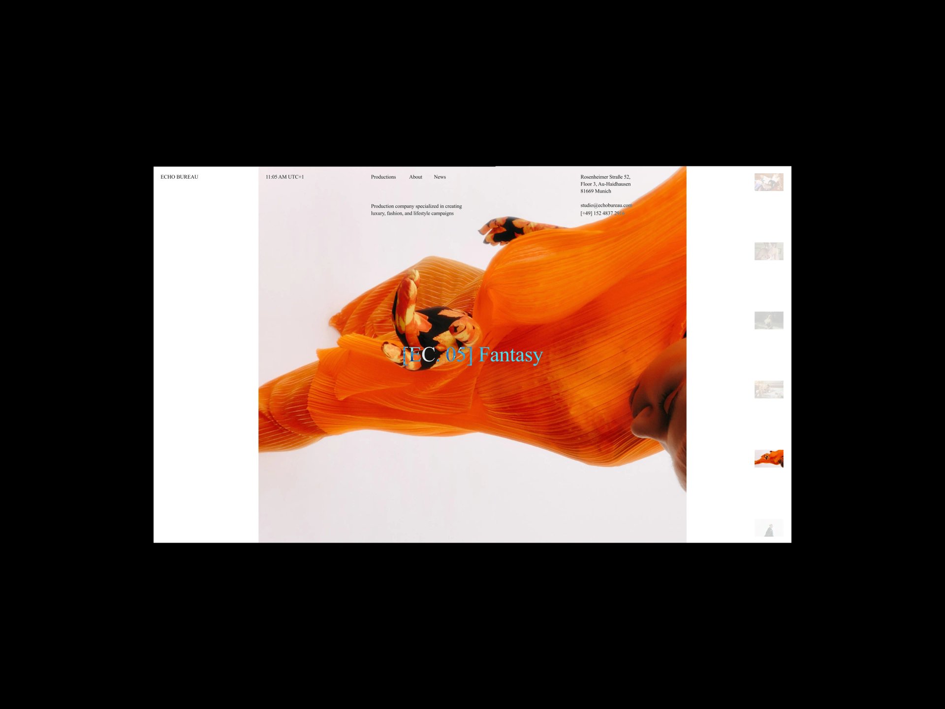 Echo Bureau — Imagery, Creative Direction, Website Design