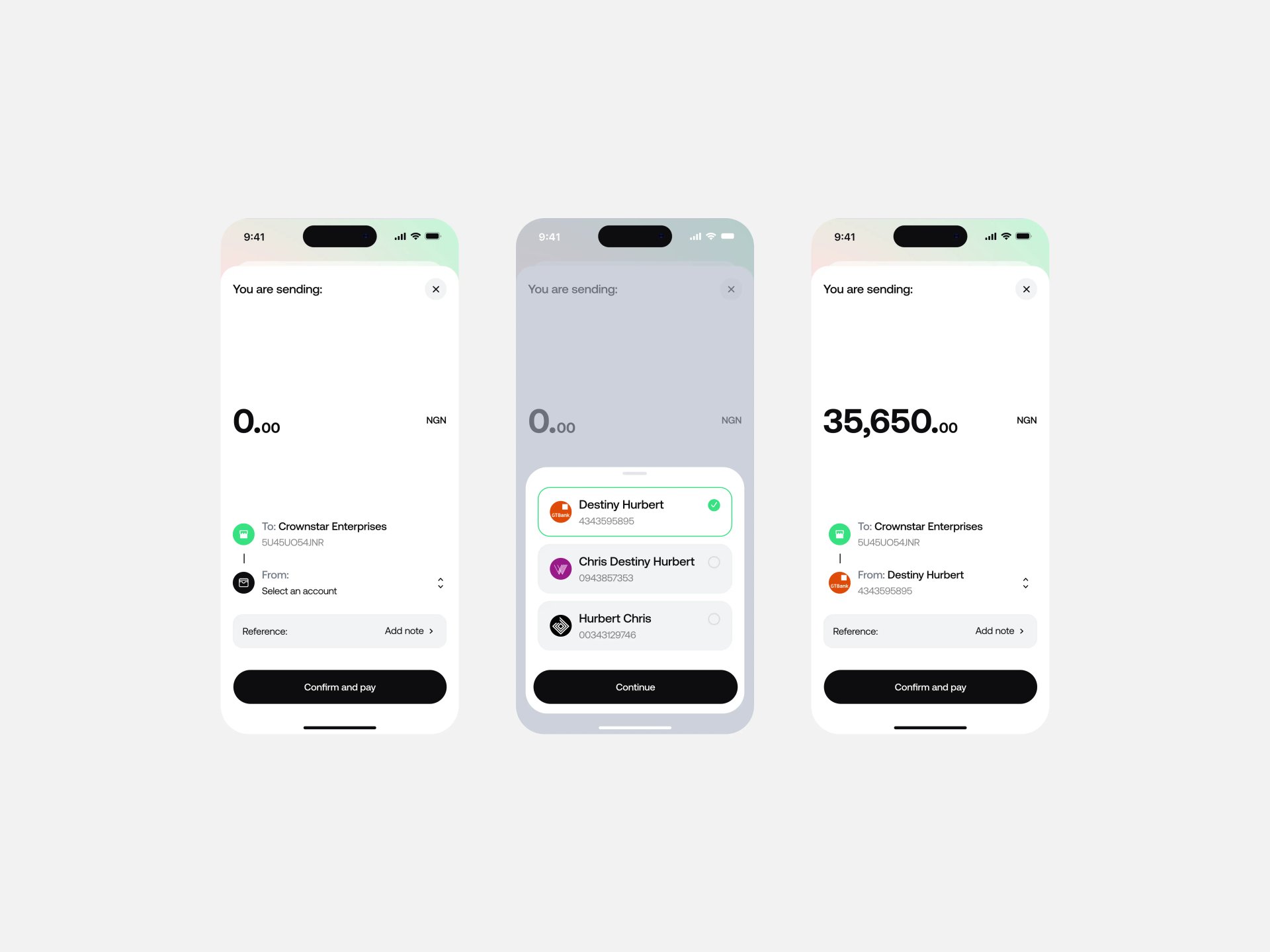 NQR — Fintech, UI Design, UX Design, Product Design
