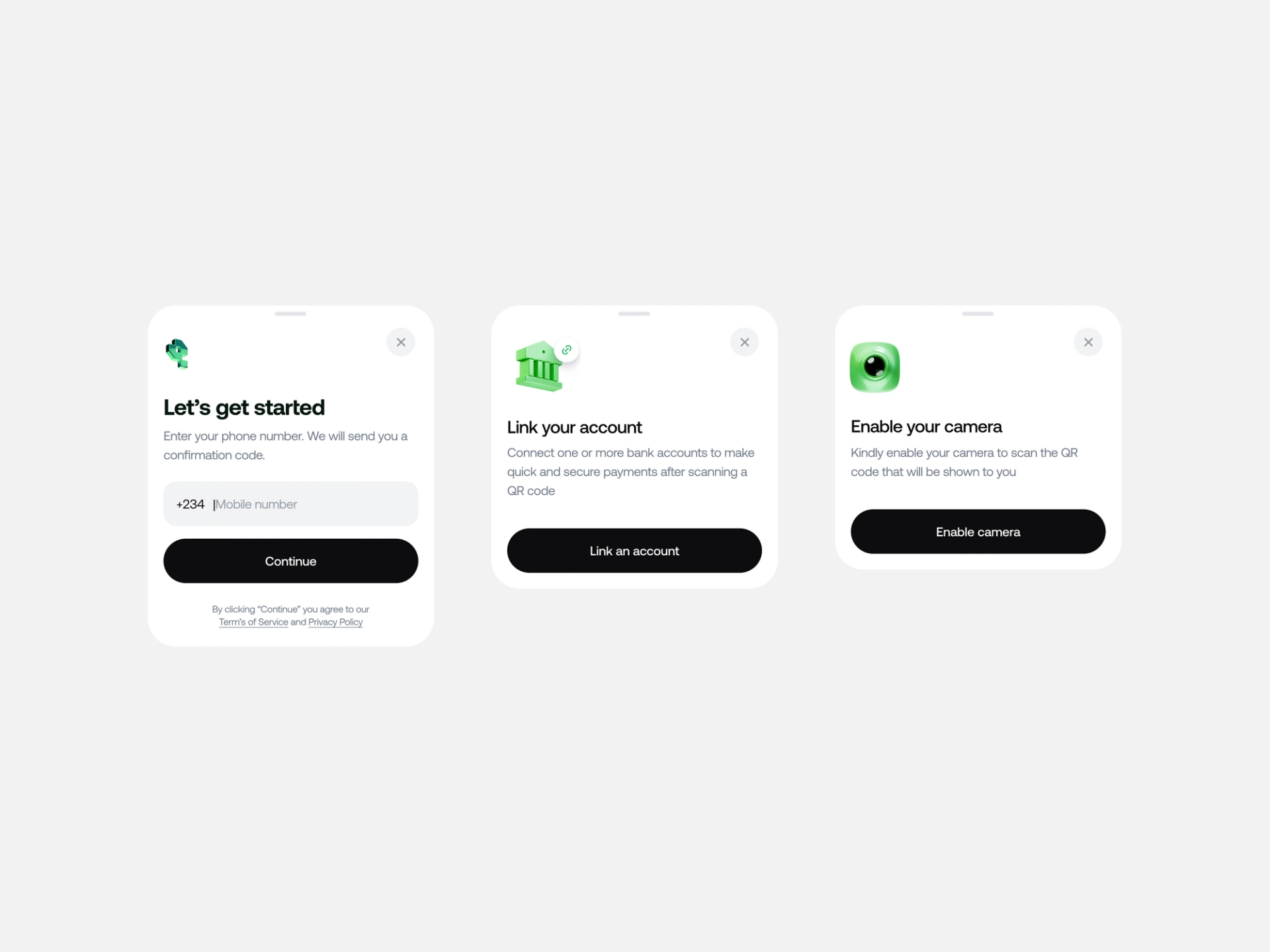 NQR — Fintech, UI Design, UX Design, Product Design