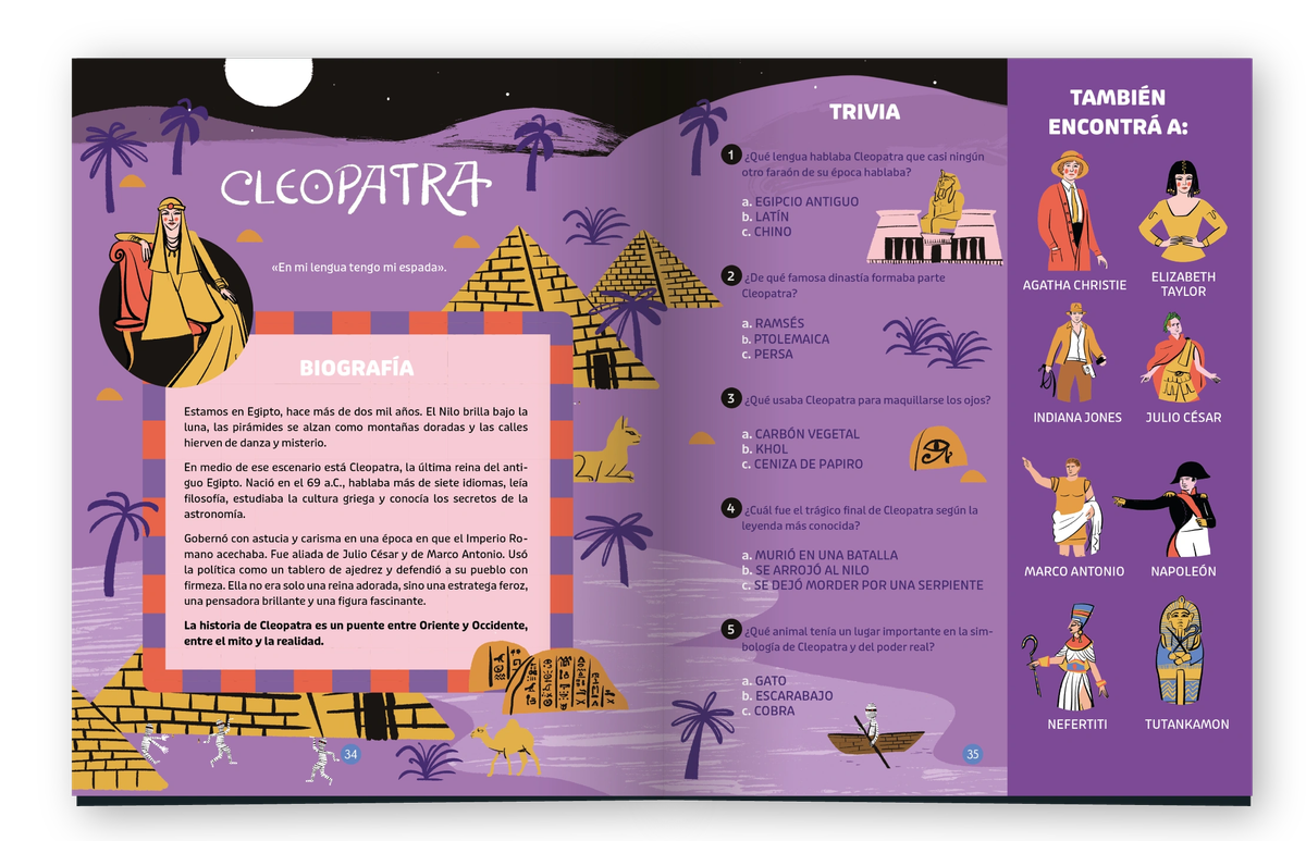 Perfil de Cleopatra, Brenda Ruseler
