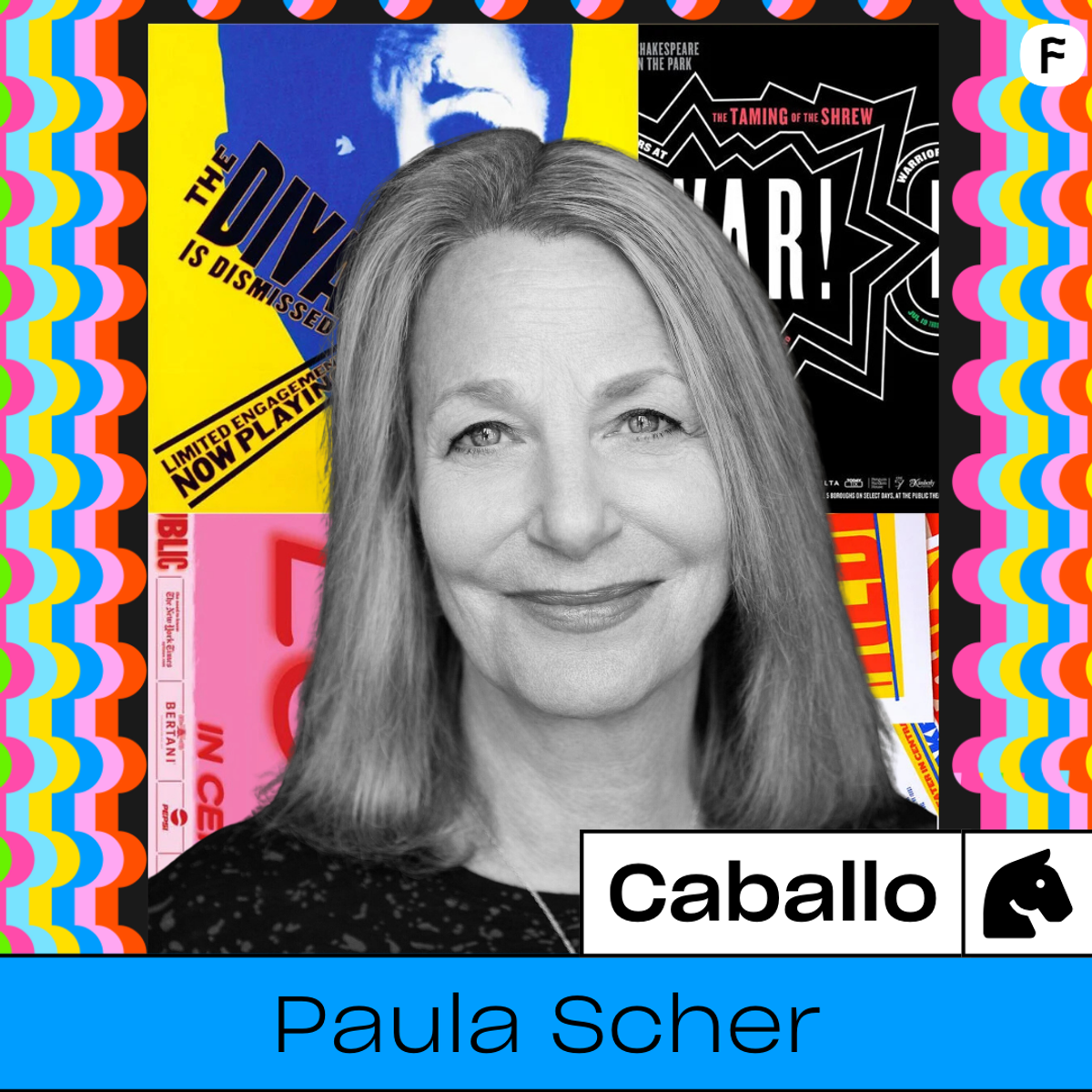 Paula Scher - Caballo