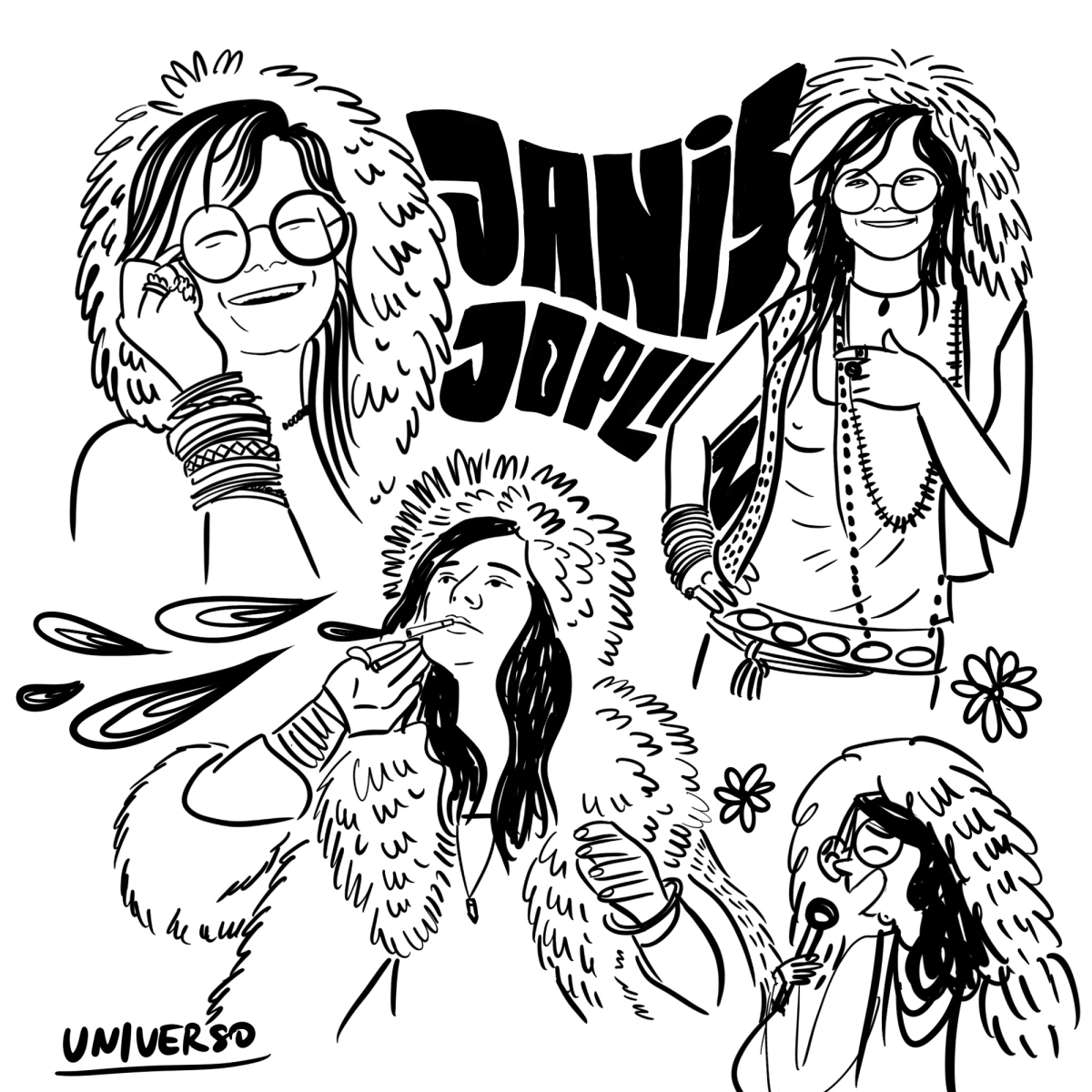 Prueba universo Janis Joplin, Brenda Ruseler