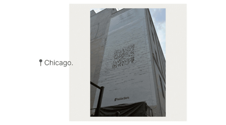 Instalaciones del código QR de Taylor Swift en distintas ciudades del mundo