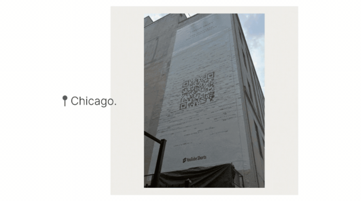 Instalaciones del código QR de Taylor Swift en distintas ciudades del mundo