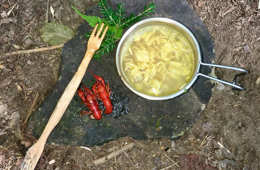 A meal for a survivor