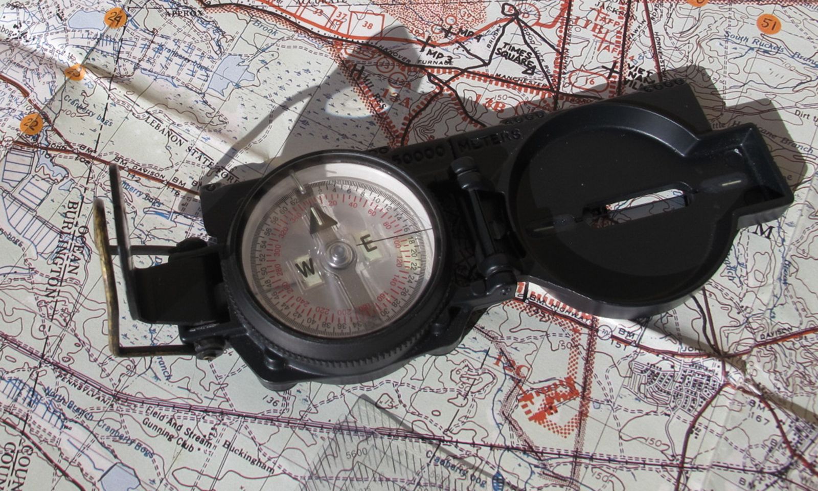 Military Map and Compass