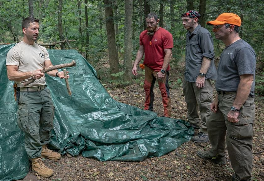 A shelter lesson for a survivor