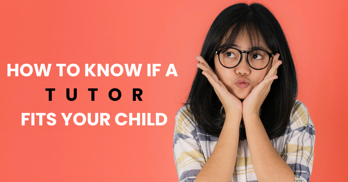 Girl pondering how to identify a tutor that fits her 