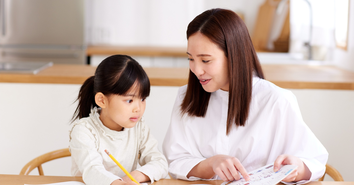 Tutor with student