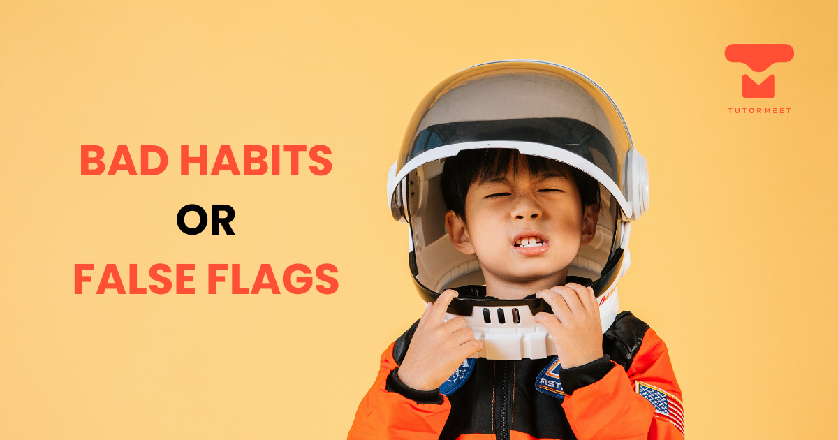 Defiant boy in space suit