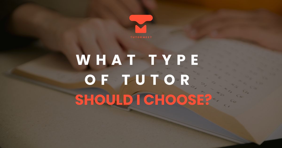 Tutor guiding a student.