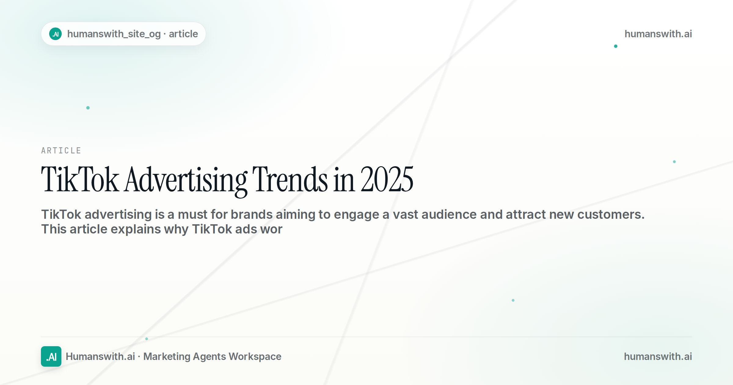 TikTok Advertising Trends in 2025 — cover