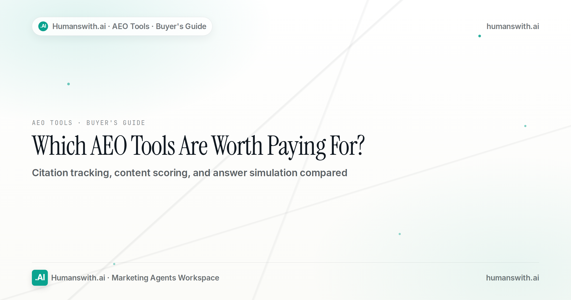 Which AEO Tools Are Worth Paying For? — cover
