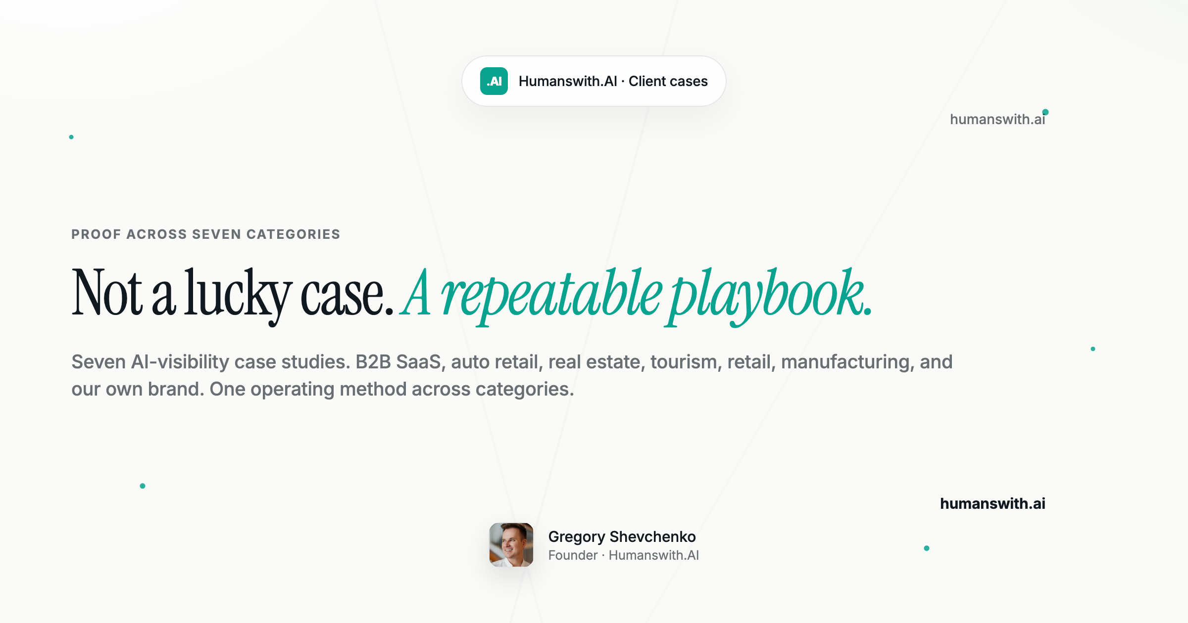 Birdview PSA — Humanswith.AI case study