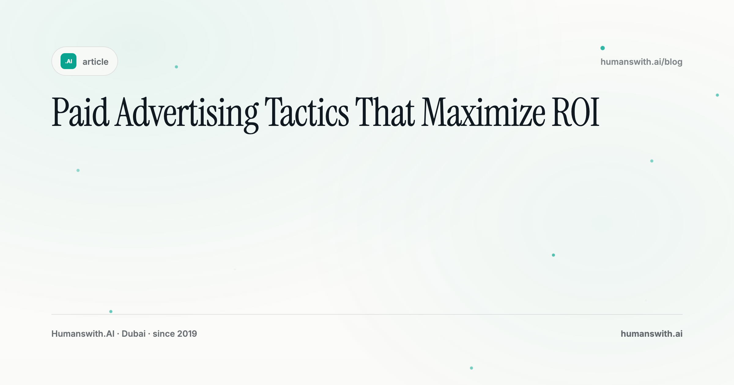 Paid Advertising Tactics That Maximize ROI — cover