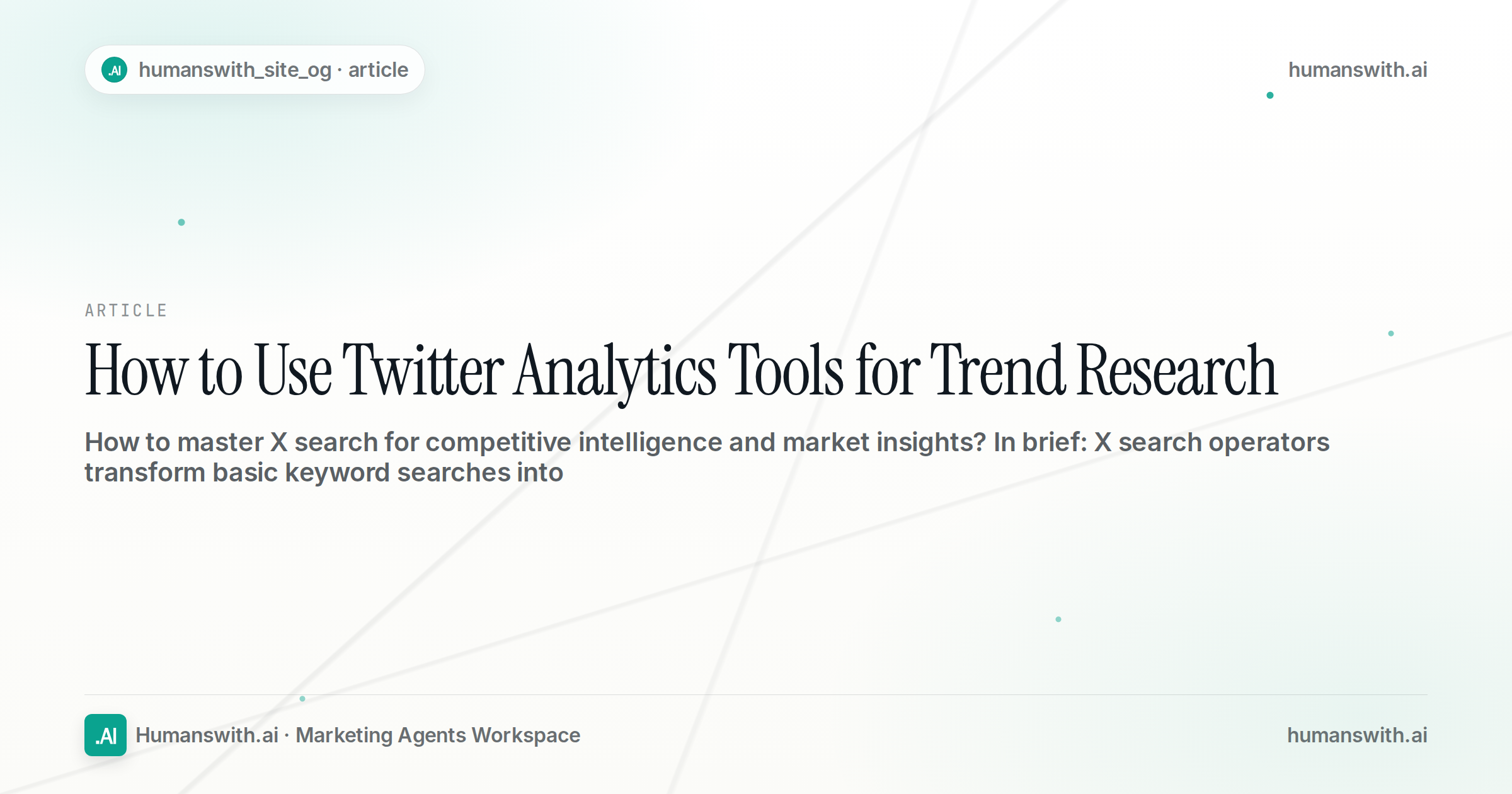 How to Use Twitter Analytics Tools for Trend Research — cover