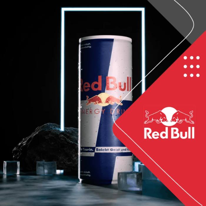 3D-Produktanimation für Red Bull mit überdimensionaler Dose