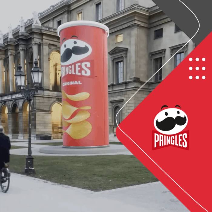 CGI-Reels für Pringles mit überdimensionaler Pringles-Dose
