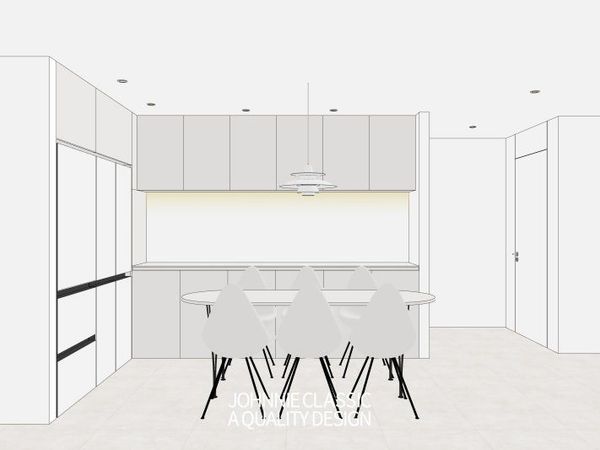 인테리어 디자인 투시도 8