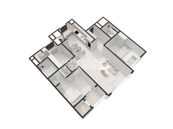 인테리어 디자인 투시도 5