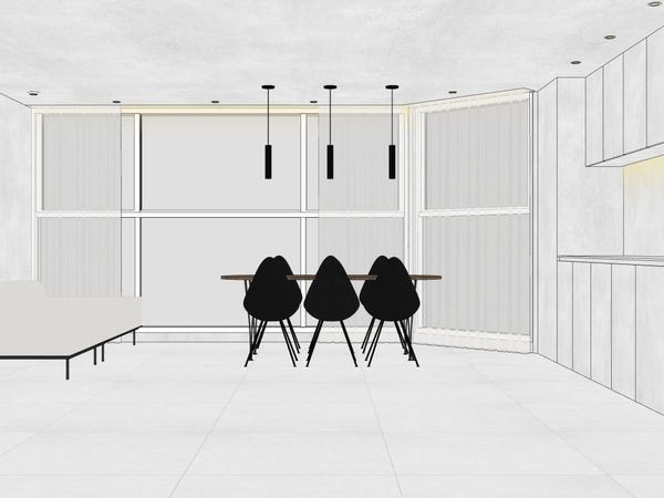 인테리어 디자인 투시도 4