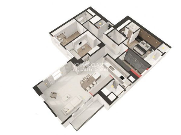 인테리어 디자인 투시도 5