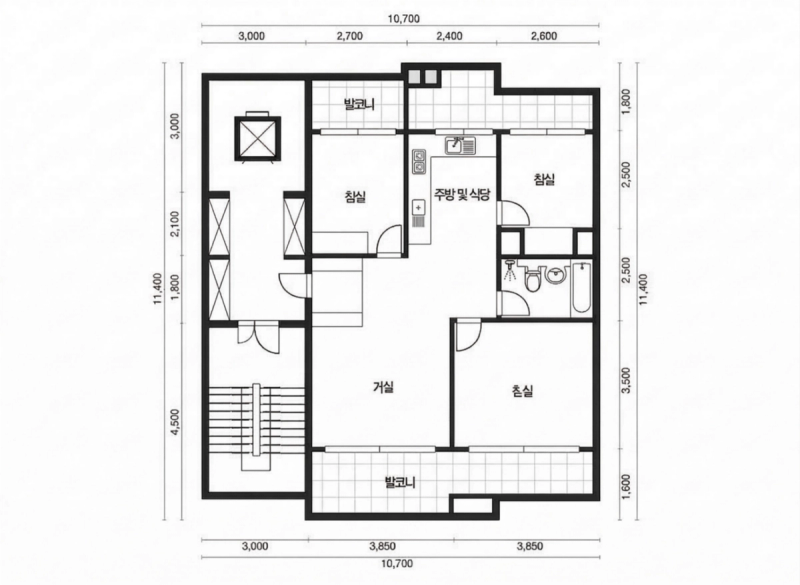  부평신성미소지움 평면도