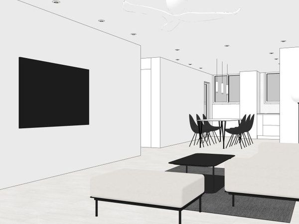 인테리어 디자인 투시도 9