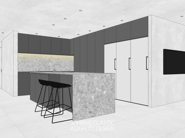 인테리어 디자인 투시도 8