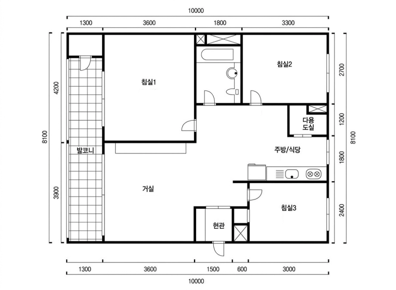 목동신시가지12단지 평면도