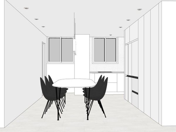 인테리어 디자인 투시도 11