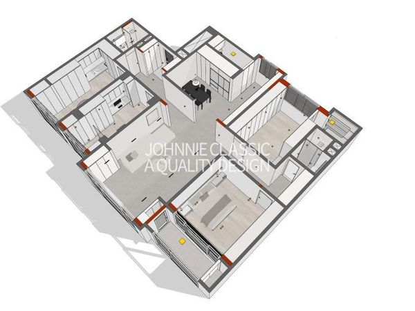 인테리어 디자인 투시도 5
