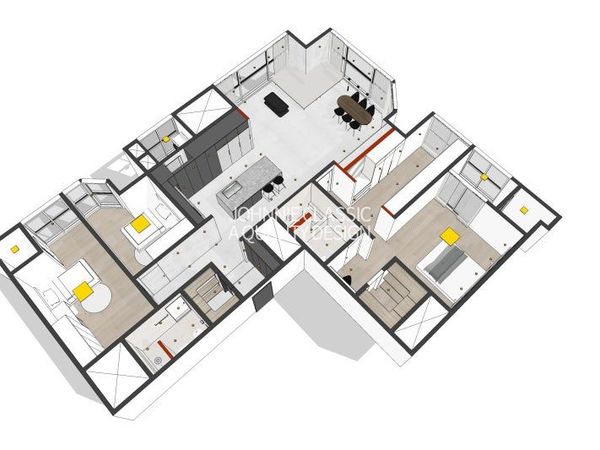 인테리어 디자인 투시도 6