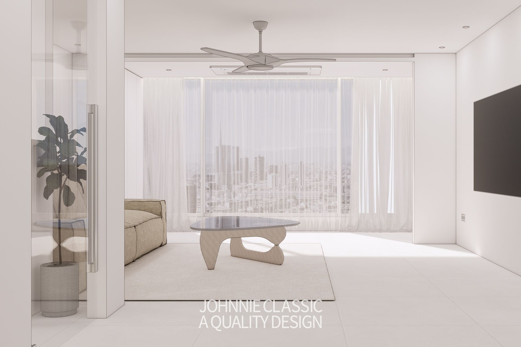 인테리어 디자인 투시도 17