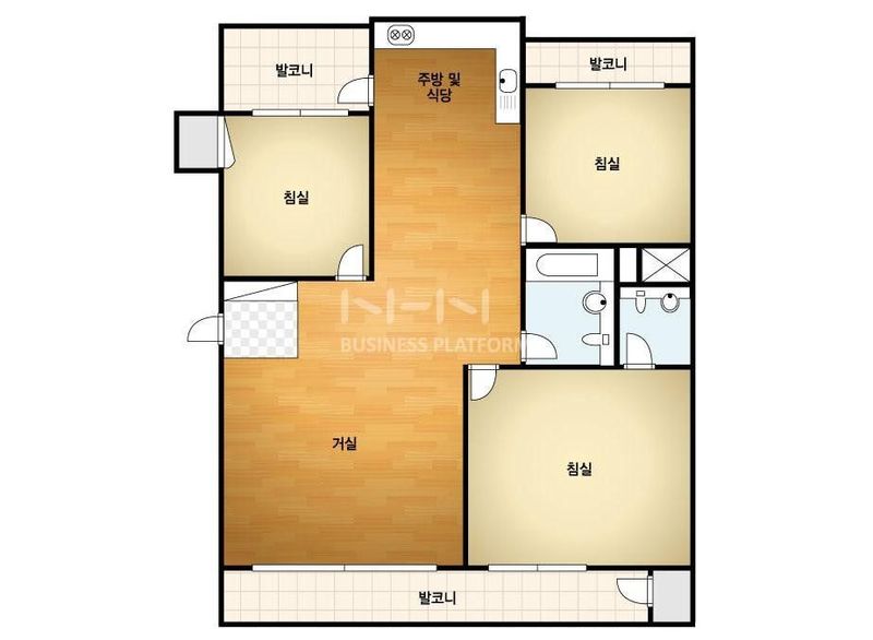 방이동 코오롱 아파트 32평형 평면도